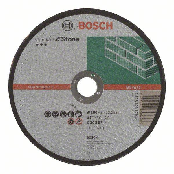 Tarcza do cięcia kamienia 180×22,23 mm Bosch 2608603179