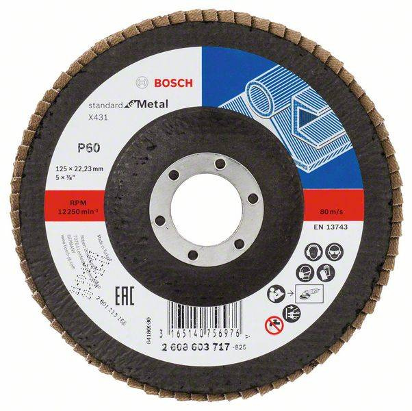 Tarcza listkowa do metalu X431 Bosch 2608603717 - obrazek 1