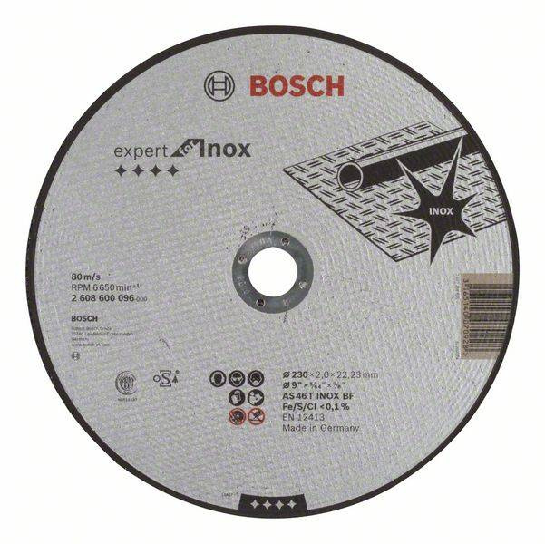 Tarcza tnąca Bosch Expert for Inox 230×22.23×2.0