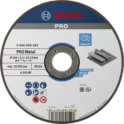 Tarcza tnąca prosta Expert for Metal 150x22,23 Bosch 2608600382 - obrazek 1