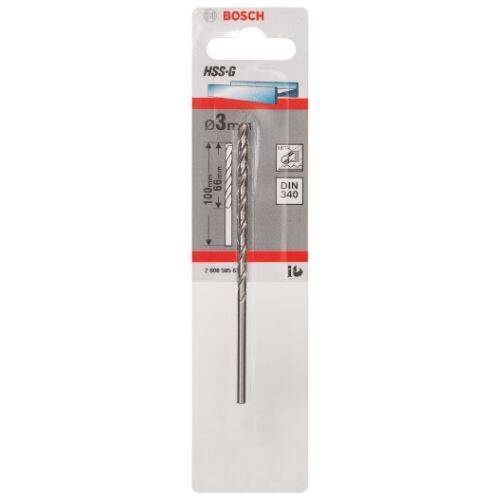 Wiertło do metalu 3x66x100 mm Bosch 2608595676 - obrazek 1