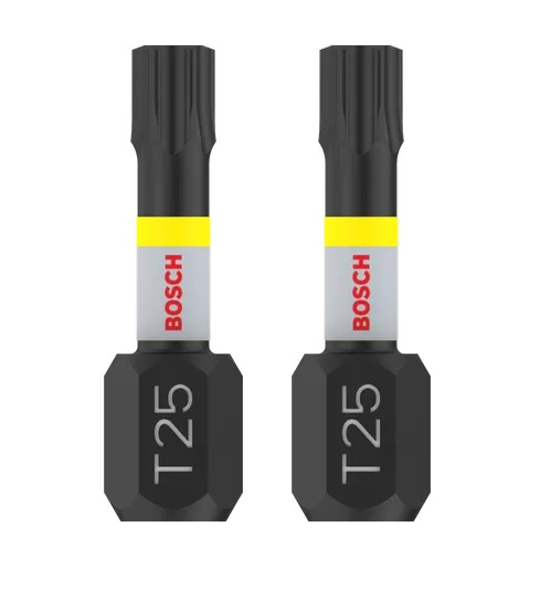 Zestaw 2 szt. bitów udarowych TX25 Bosch Impact Control 2608522475 - obrazek 1