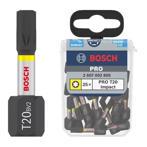 Zestaw 25 szt. bitów TX20 Bosch 2607002805 - obrazek 1