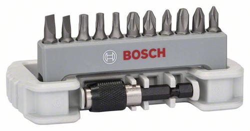 11-elem. zestaw bitów do wkrętarek z uchwytem PH/PZ/T/S Bosch 2608522130 - obrazek 1