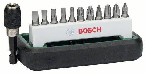 12-częściowy zestaw standardowych końcówek wkręcających, mieszany (S, PH, PZ, T) Bosch 2608255994 - obrazek 1