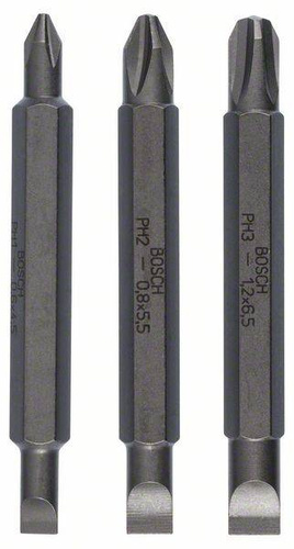 3-częściowy zestaw podwójnych końcówek wkręcających Bosch 2607001746 - obrazek 1