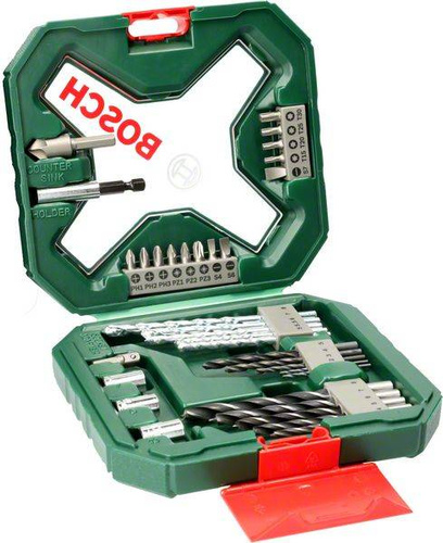 34-częściowy zestaw wierteł i końcówek wkręcających X-Line Classic Bosch 2607010608 - obrazek 1