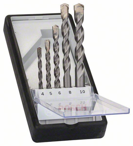 5-elem. zestaw wierteł do betonu CYL-3 Robust Line, 4–10 mm Bosch 2607010524 - obrazek 1