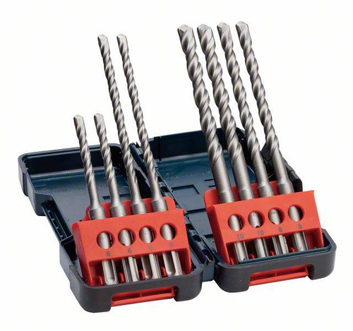 8-częściowy zestaw wierteł udarowych SDS plus-3 6–10mm Bosch 2607019902 - obrazek 1