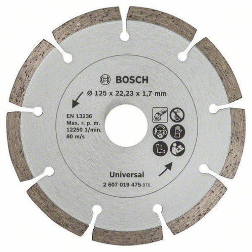 Diamentowa tarcza tnąca 125 x 22,23 mm Bosch 2607019475 - obrazek 1
