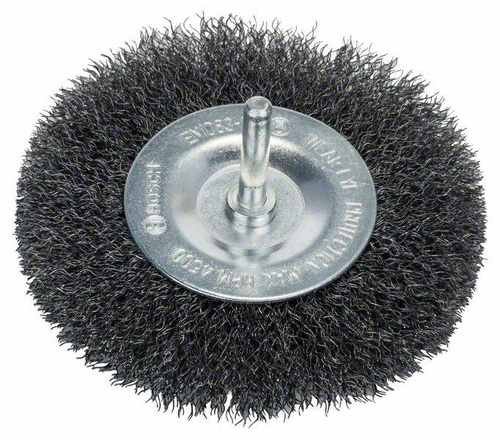 Szczotka tarczowa z drutu falistego 100 × 0,2 mm stalowa Bosch 1609200274 - obrazek 1