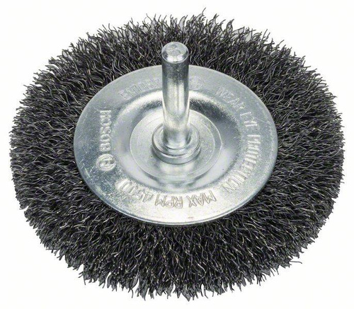 Szczotka tarczowa z drutu falistego 75 × 0,2 mm stalowa Bosch 1608622015 - obrazek 1