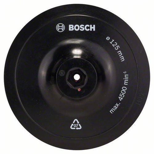 Talerz mocujący z mocowaniem na rzepy Bosch 1609200154 - obrazek 1
