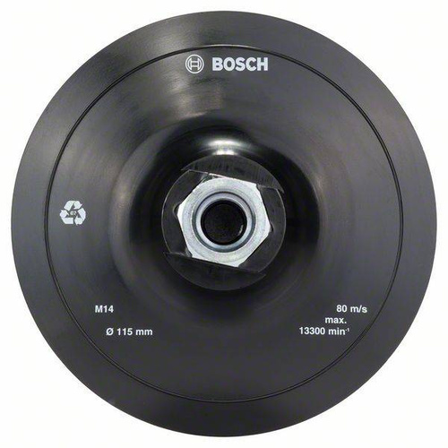 Talerz oporowy z mocowaniem na rzepy 115 mm Bosch 2608601076 - obrazek 1