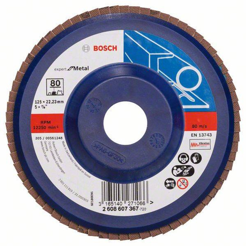Tarcza listkowa Expert for Metal 125×22,23×80 Bosch 2608607367