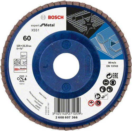 Tarcza listkowa Expert for Metal, prosta 125x22,23x60 Bosch 2608607366 - obrazek 1