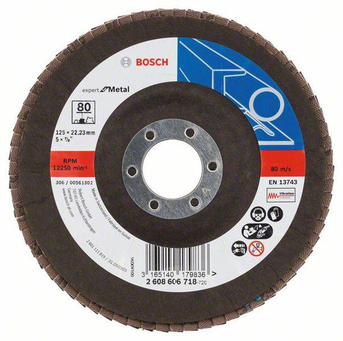 Tarcza listkowa X551 Expert for Metal 125x22,23x80 Bosch 2608606718 - obrazek 1