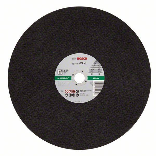 Tarcza tnąca Special for Rail, 355 x 4 x 25,4 mm Bosch 2608601339 - obrazek 1