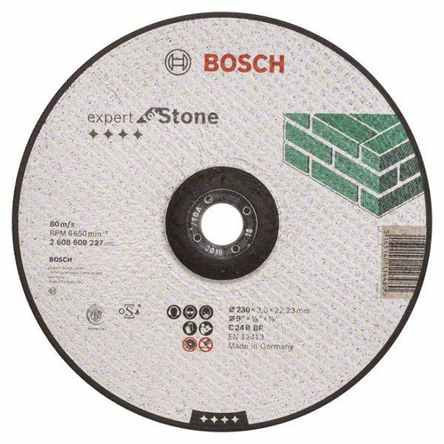 Tarcza tnąca wygięta Expert for Stone 230×22,23 mm Bosch 2608600227