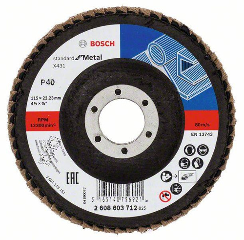 Tarczza listowka 115x22,23 mm Bosch 2608603712 - obrazek 1