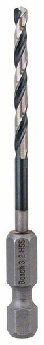 Wiertło spiralne HSS 3,2 mm, z chwytem sześciokątnym Bosch 2608577049 - obrazek 1