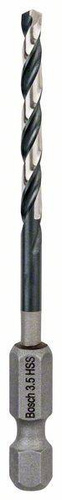 Wiertło spiralne HSS 3,5 mm, z chwytem sześciokątnym Bosch 2608577051 - obrazek 1