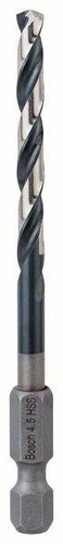 Wiertło spiralne HSS 4,5 mm, z chwytem sześciokątnym Bosch 2608577055 - obrazek 1