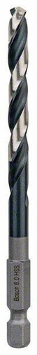 Wiertło spiralne HSS 6,0 mm, z chwytem sześciokątnym Bosch 2608577058 - obrazek 1