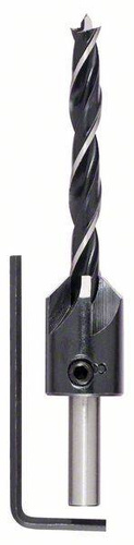 Wiertło spiralne do drewna z pogłębiaczem 7,00x16 Bosch 2608596394 - obrazek 1