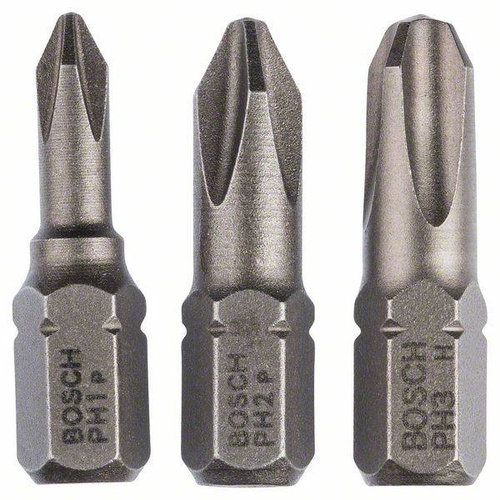 Zestaw bitów Extra Hard do wkrętarek, 3 szt. Bosch 2607001752 - obrazek 1