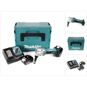 Makita DJN161RTJ 18V Li-Ion LXT Nibbler 1,6 mm zestaw z 2 bateriami Makita DJN161RTJ 18V Li-Ion LXT Nibbler 1,6 mm zestaw z 2 bateriami