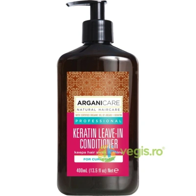 Arganicare AGN024 Kręcone włosy Keratyna 400 ml - obrazek 1