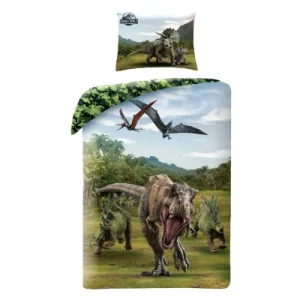 HALANTEX Pociel Jurassic Park T Rex Bawena, 140/200, 70/90 cm HALANTEX Pociel Jurassic Park T Rex Bawena, 140/200, 70/90 cm