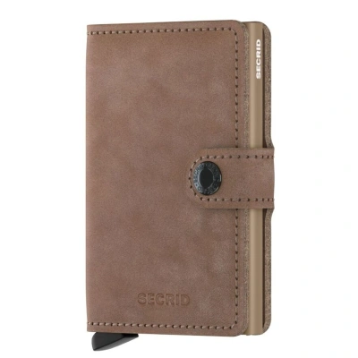 Portfel kieszonkowy Secrid Miniwallet Vintage taupe Portfel kieszonkowy Secrid Miniwallet Vintage taupe