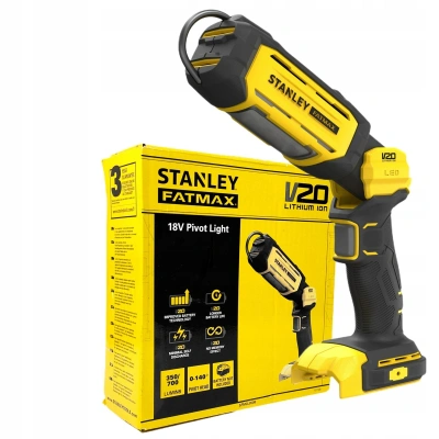 Stanley Fatmax V20 Akumulatorowa Lampa Warsztatowa 18V Sfmcl050B 3Led Solo - obrazek 1