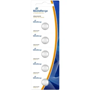MediaRange litowe baterie guzikowe, CR12203V, 5 sztuk w opakowaniu