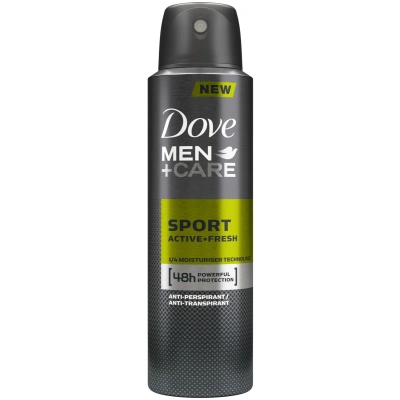 Dove, Men+Car, antyperspirant, 150 ml - obrazek 1