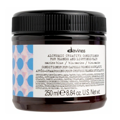 Davines Alchemic Creative Marine Blue, Odżywka do kreatywnej koloryzacji niebieska 250ml