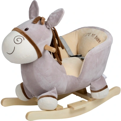 babyGo Hutawka w ksztacie zwierztka, Rocker Donkey - obrazek 1