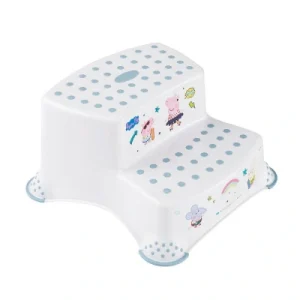 Keeeper Peppa Pig Dwustopniowy Taboret – Antiślizgowy – Igor – Nordic White Keeeper Peppa Pig Dwustopniowy Taboret – Antiślizgowy – Igor – Nordic White