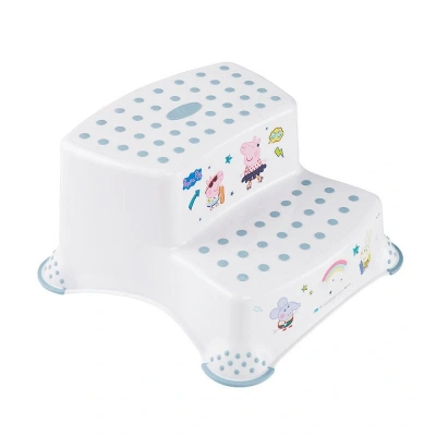 Keeeper Peppa Pig Dwustopniowy Taboret – Antiślizgowy – Igor – Nordic White Keeeper Peppa Pig Dwustopniowy Taboret – Antiślizgowy – Igor – Nordic White