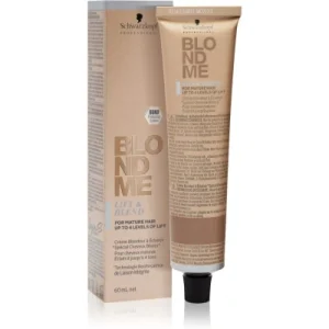 Schwarzkopf Professional Blondme Lift & Blend krem rozświetlający do włosów blond odcień Ice 60 ml Schwarzkopf Professional Blondme Lift & Blend krem rozświetlający do włosów blond odcień Ice 60 ml