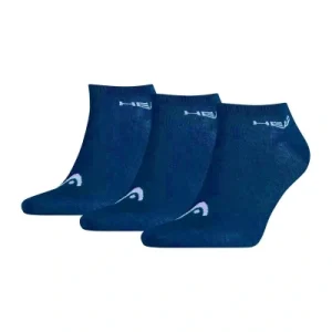 HEAD Sneaker skarpety sportowe (zestaw 3 sztuk) dla dzieci, granatowy, 39/42 EU HEAD Sneaker skarpety sportowe (zestaw 3 sztuk) dla dzieci, granatowy, 39/42 EU