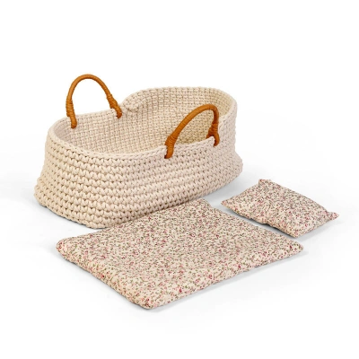 byAstrup Kosz dzianinowy dla lalki 35 cm byAstrup Kosz dzianinowy dla lalki 35 cm