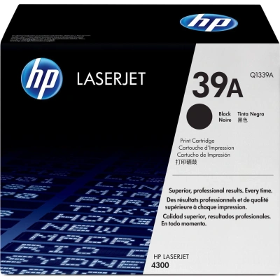 HP LaserJet 4300dtnsl 39A (Q1339A) Toner Czarny, Oryginalny - obrazek 1