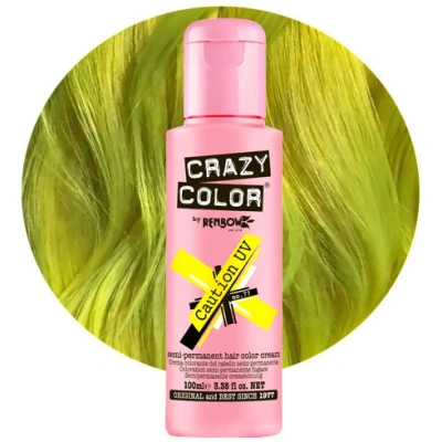 Crazy Color Hair Dye Caution Uv 100Ml - obrazek 1