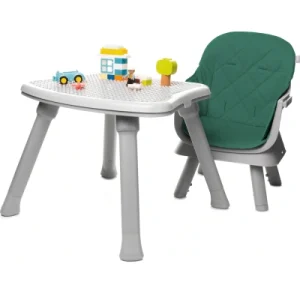 Krzesełko Do Karmienia 6W1 Taca Fotelik 4Baby Master Stolik Green Krzesełko Do Karmienia 6W1 Taca Fotelik 4Baby Master Stolik Green