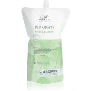 Wella Professionals Elements Renewing szampon odbudowujący włosy do wszystkich rodzajów włosów napełnienie 1000ml Wella Professionals Elements Renewing szampon odbudowujący włosy do wszystkich rodzajów włosów napełnienie 1000ml