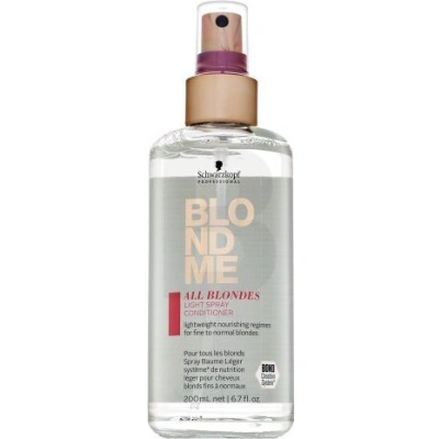 SCHWARZKOPF, BLONDME, ALL BLONDES Lekka odżywka w sprayu, 200 ml - obrazek 1