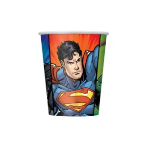 Kubeczki urodzinowe Justice League 8 szt. Kubeczki urodzinowe Justice League 8 szt.
